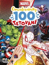 Omalovánky a 100 tetování Marvel