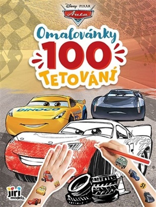 Omalovánky a 100 tetování Auta - 