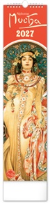Nástěnný kalendář Alfons Mucha 2027