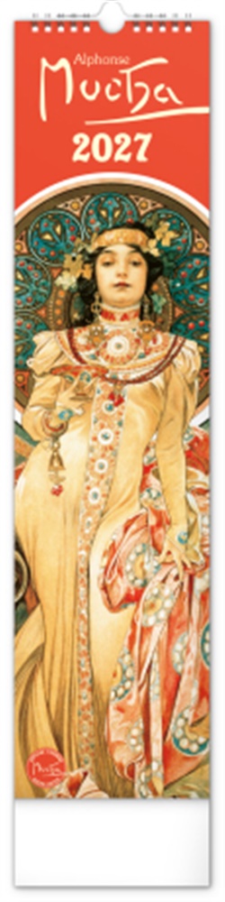 Nástěnný kalendář Alfons Mucha 2027 - 