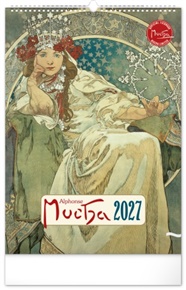 Nástěnný kalendář Alphonse Mucha 2027