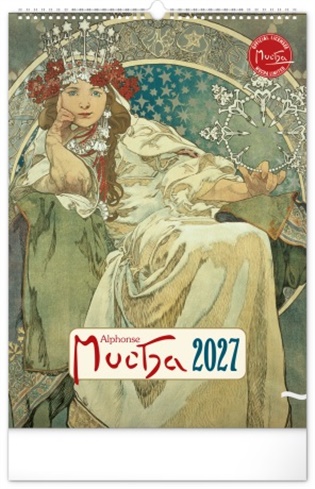 Nástěnný kalendář Alfons Mucha 2027 - 