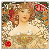 Poznámkový kalendář Alphonse Mucha