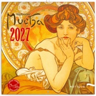 Poznámkový kalendář Alphonse Mucha 2027