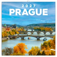 Poznámkový kalendář Praha 2027