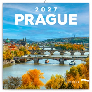 Poznámkový kalendář Praha 2027 - 