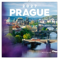 Poznámkový kalendář Praha 2027