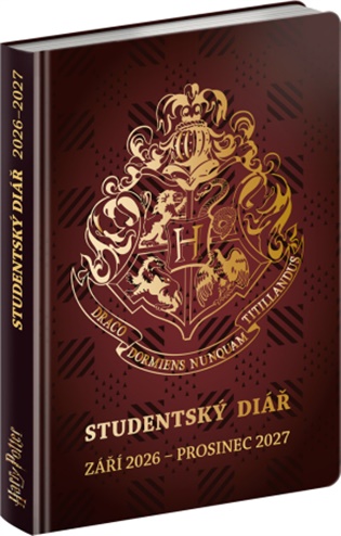 Studentský diář Harry Potter (září 2026 – prosinec 2027) - 