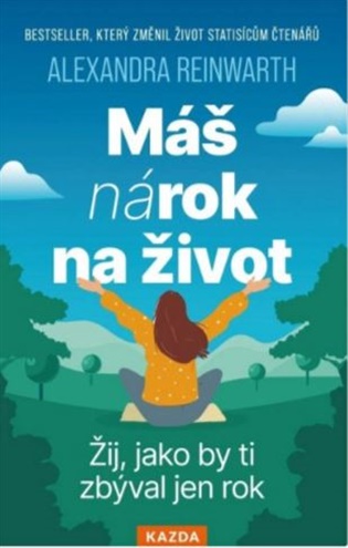 Kniha Máš nárok na život - Žij, jako by ti zbýval jen rok