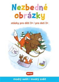 Nezbedné obrázky - modrý sešit