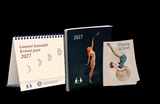 Lunární kalendář Krásné paní s publikací 2027 - Žofie Kanyzová