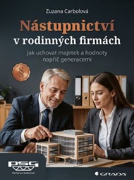 Nástupnictví v rodinných firmách: Jak uchovat majetek a hodnoty napříč generacemi - Zuzana Carbolová