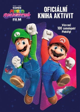 Super Mario Galaktický film - Oficiální kniha aktivit -  kol.