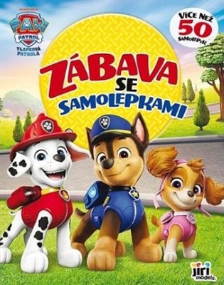 Zábava se samolepkami Tlapková patrola - 