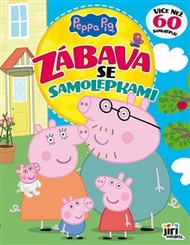 Zábava se samolepkami Prasátko Peppa