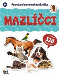 Poznávací samolepková knížka Mazlíčci