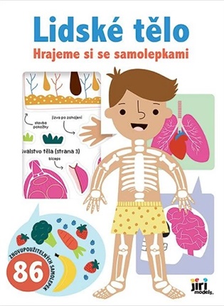 Hrajeme si se samolepkami Lidské tělo - 