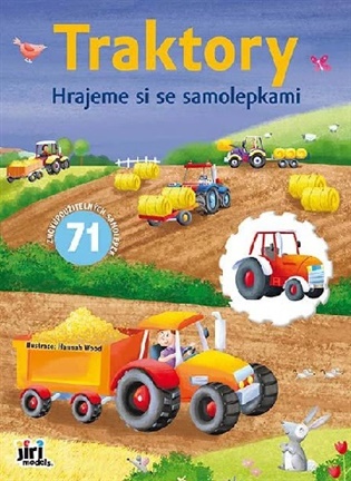 Hrajeme si se samolepkami Traktory - 