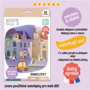 KukiKuk - Samolepky Město - 