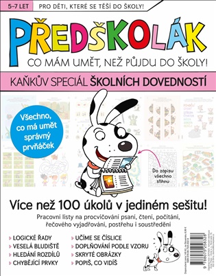 Předškolák speciál – Kaňkův speciál školních dovedností - 