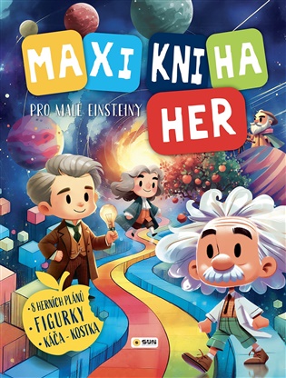 MAXI KNIHA HER PRO MAL� EINSTEINY