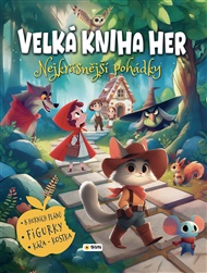 Velká Kniha Her - Nejkrásnější Pohádky - XL Kniha her