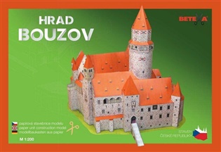 Hrad Bouzov - vystřihovánky - 
