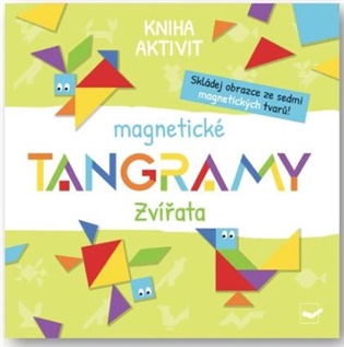 Kniha aktivit magnetické TANGRAMY Zvířata - 