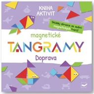 Kniha aktivit magnetické TANGRAMY Doprava