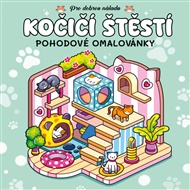 Kočičí štěstí: Pohodové omalovánky -  kolektiv