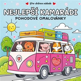 Nejlepší kamarádi: Pohodové omalovánky -  kolektiv