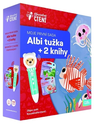 Kouzelné Čtení Albi tužka 1.5 Moje první sada + 2 miniknihy - 