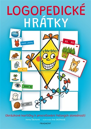Logopedické hrátky: Obrázkové kartičky k procvičování řečových dovedností - Irena Šáchová