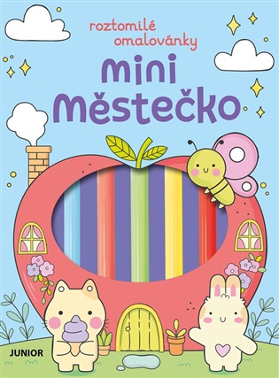 Mini městečko (Roztomilé omalovánky) - 