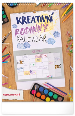 Kreativní rodinný kalendář, nedatovaný - 