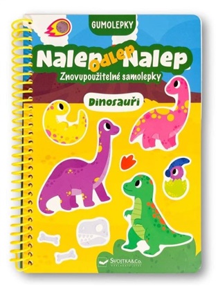 Nalep, odlep, nalep! Gumolepky Dinosauři - 