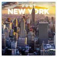 Poznámkový kalendář New York 2027