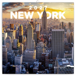 Poznámkový kalendář New York 2027 - 