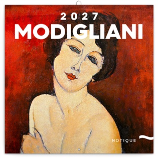 Poznámkový kalendář Amedeo Modigliani 2027 - 