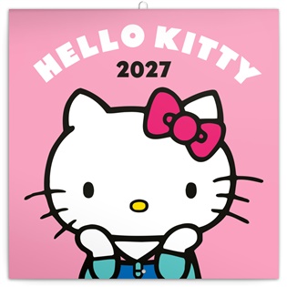 Poznámkový kalendář Hello Kitty  2027 - 