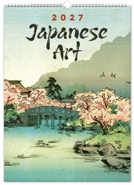 Nástěnný kalendář Vintage plakáty – japonské umění 2027