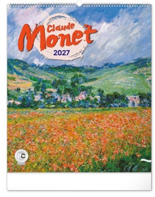 CLAUDE MONET 2027 KALENDÁŘ NÁSTĚNNÝ
