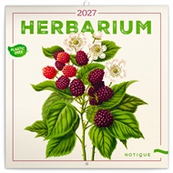 Poznámkový kalendář Herbář 2027, PLASTIC FREE