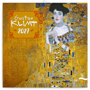 Poznámkový kalendář Gustav Klimt 2027 - 