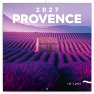 Poznámkový kalendář Provence 2027
