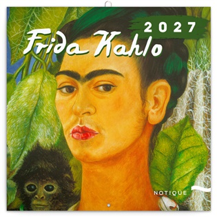 Poznámkový kalendář Frida Kahlo 2027 - 