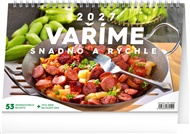 Stolní kalendář Vaříme snadno a rychle 2027