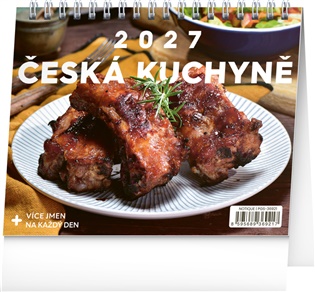 Stolní kalendář Česká kuchyně 2027 - 