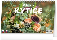 Stolní kalendář Kytice CZ/SK 2027