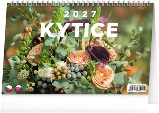 Stolní kalendář Kytice CZ/SK 2027 - 